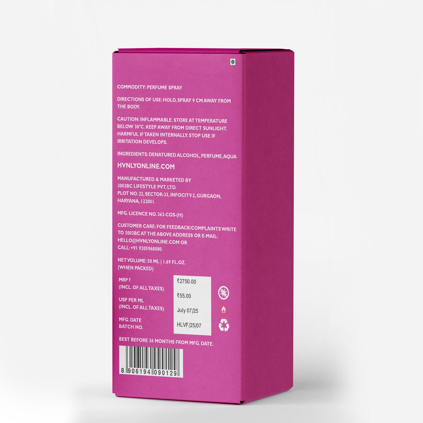 Velvet Blush - Spiced Verbena Amber