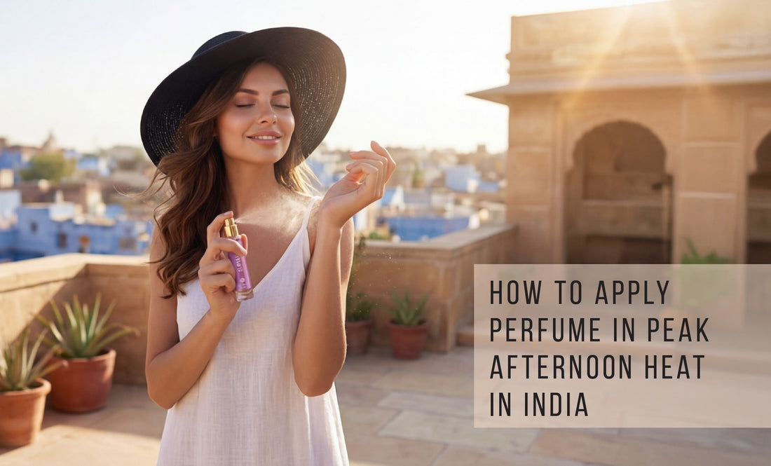 How to Apply Perfume in Peak Afternoon Heat in India ?