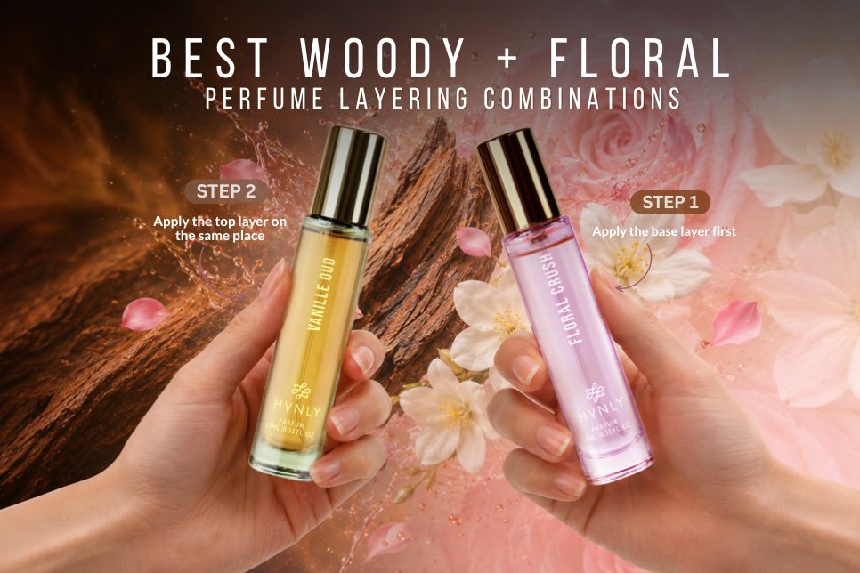 Best Woody + Floral Perfume Layering Combinations