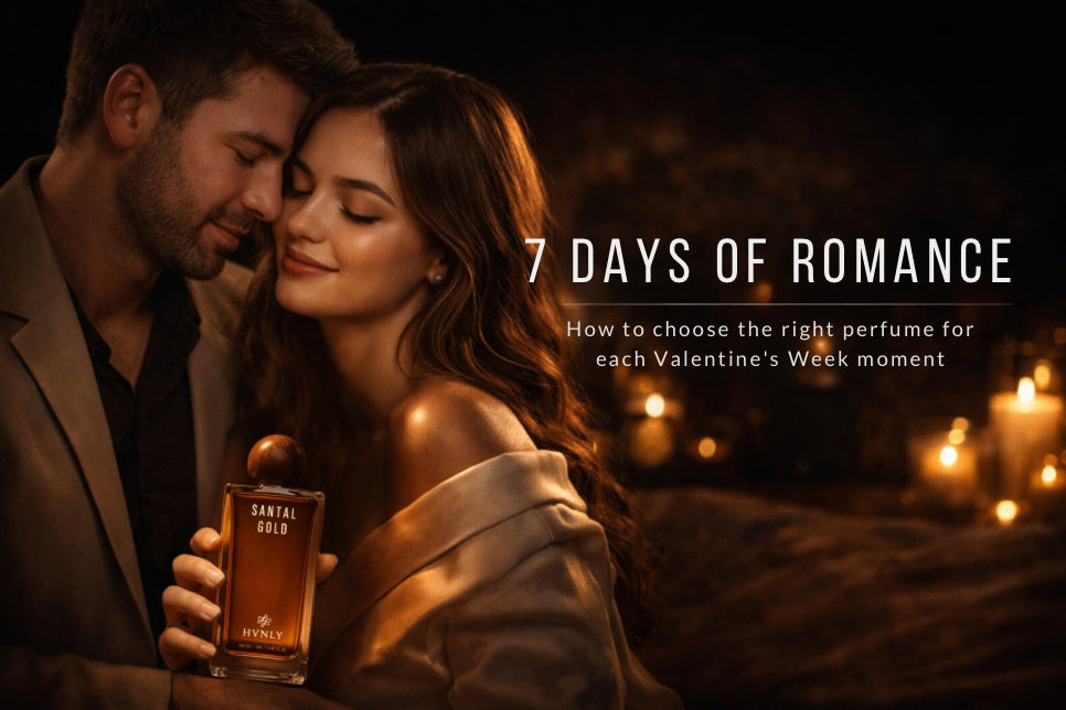Seven Days of Romance: How to Choose the Right Perfume for Each Valentine’s Week Moment