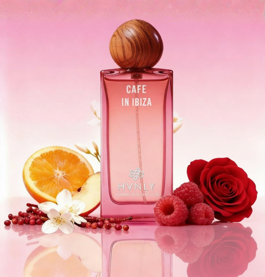 Café in Ibiza - Raspberry Pepper Bloom