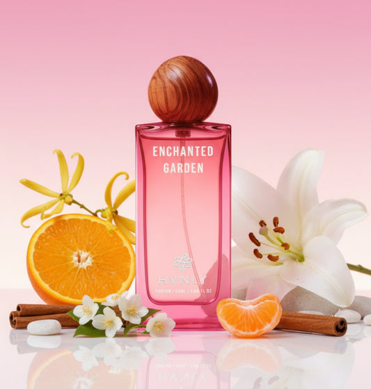 Enchanted Garden - Luxury Parfum With Jasmine Gardinia & Musk