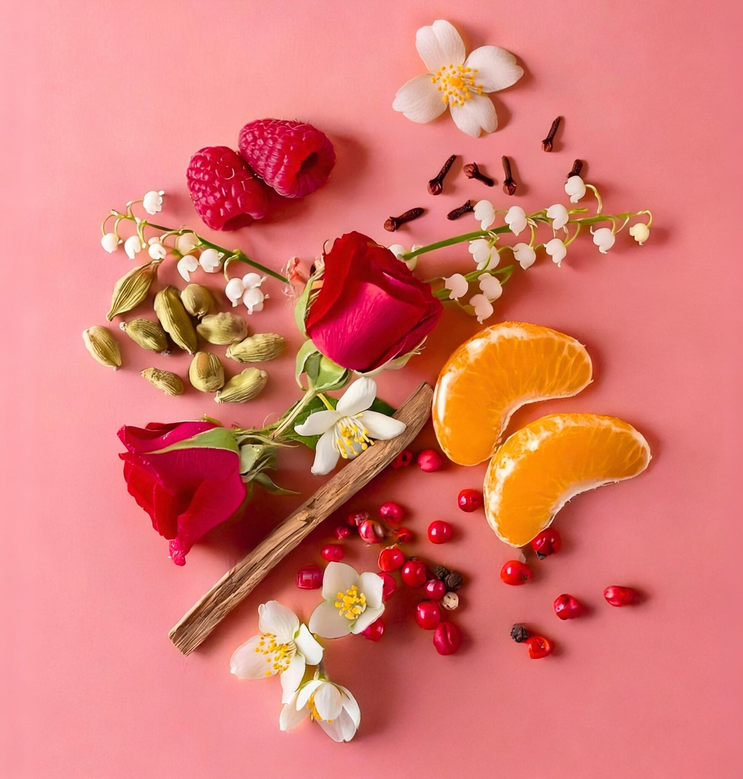 Café in Ibiza - Raspberry Pepper Bloom