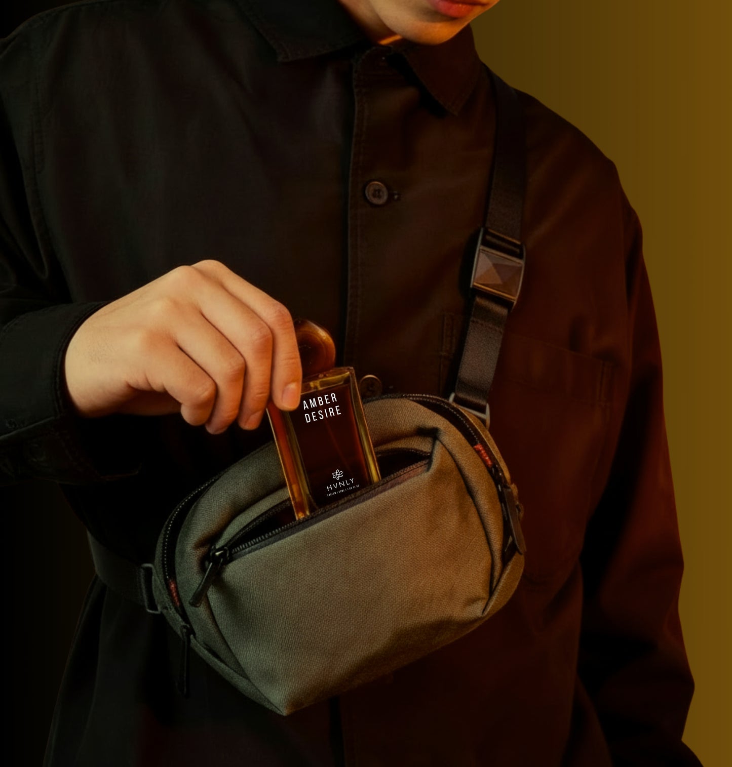 Amber Desire - Basil & Vanilla Woods