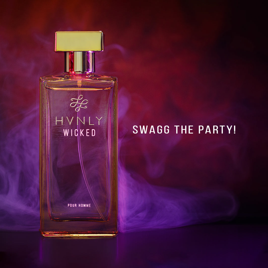 HVNLY Wicked Eau De Parfum For Men Bottle Mood Image