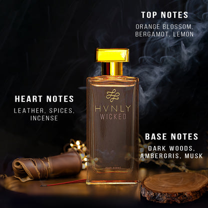 HVNLY Wicked Eau De Parfum For Men Notes Image